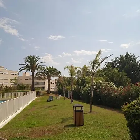 Quiet Air-condit-swim. Pool Tennis Lejlighed Antibes