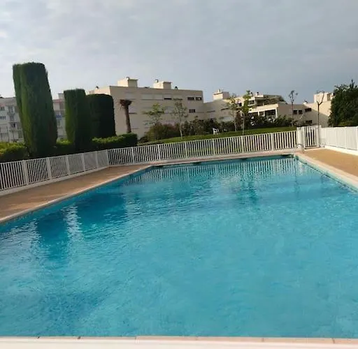 Quiet Air-condit-swim. Pool Tennis Antibes