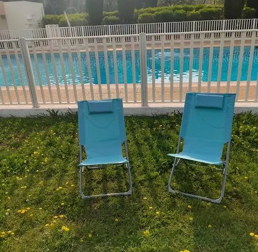 Apartamento Quiet Air-condit-swim. Pool Tennis Antibes